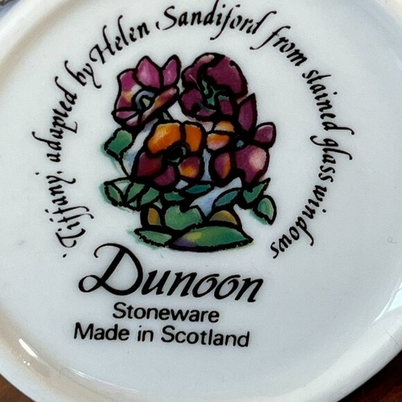 Dunoon "Tiffany" Mug Helen Sandiford Stained Glass Windows Landscape Scotland - Picture 8 of 9